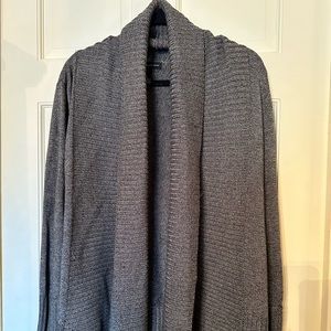 Inc International Concepts heavy shawl collar cardigan sweater, size large